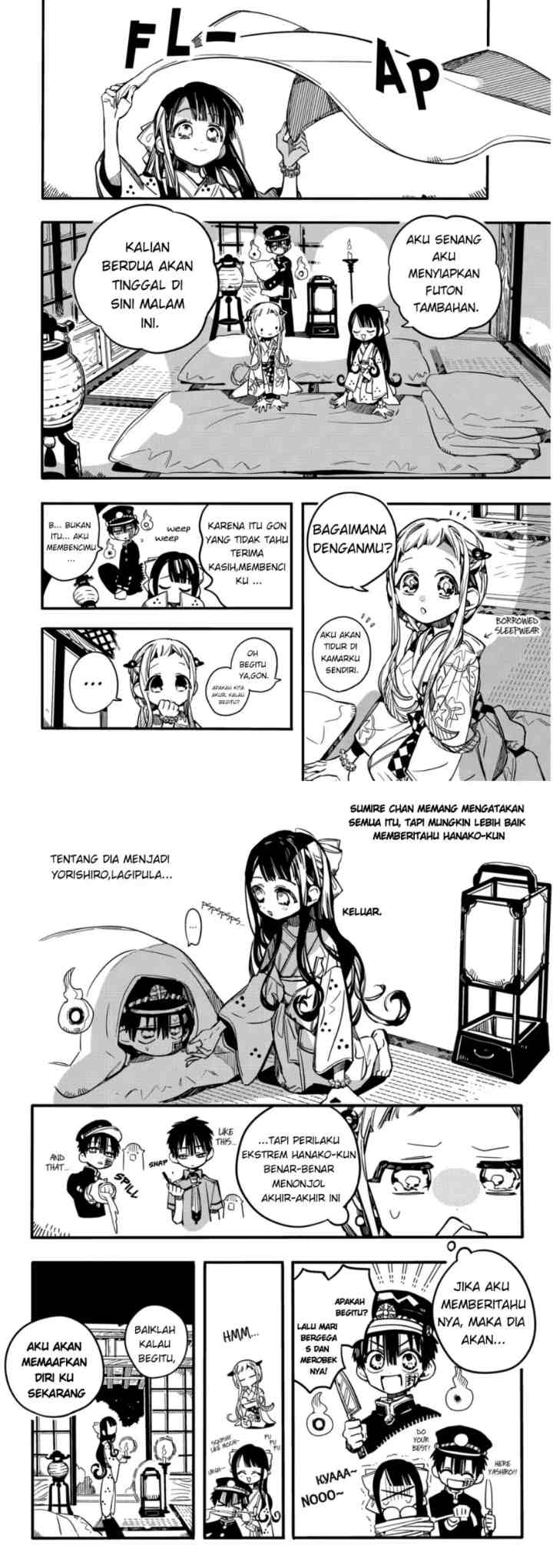 Jibaku Shounen Hanako-kun chapter 67 halaman 4