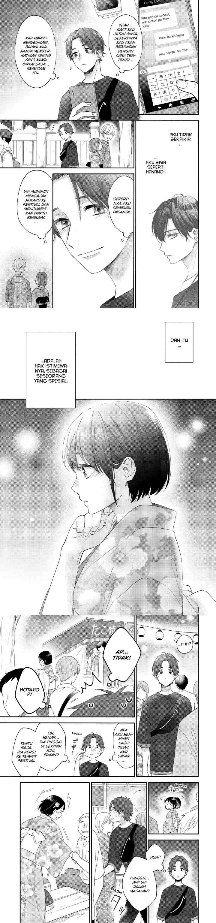 Hananoi-kun to Koi no Yamai chapter 31 halaman 5