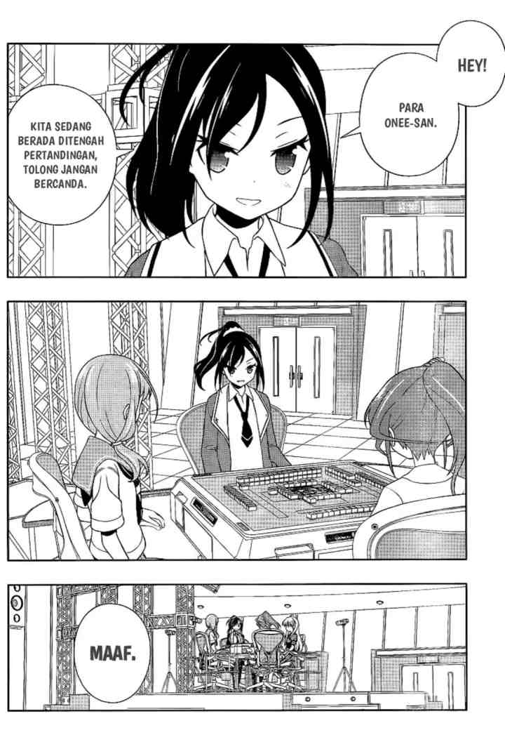 Saki chapter 124 halaman 12
