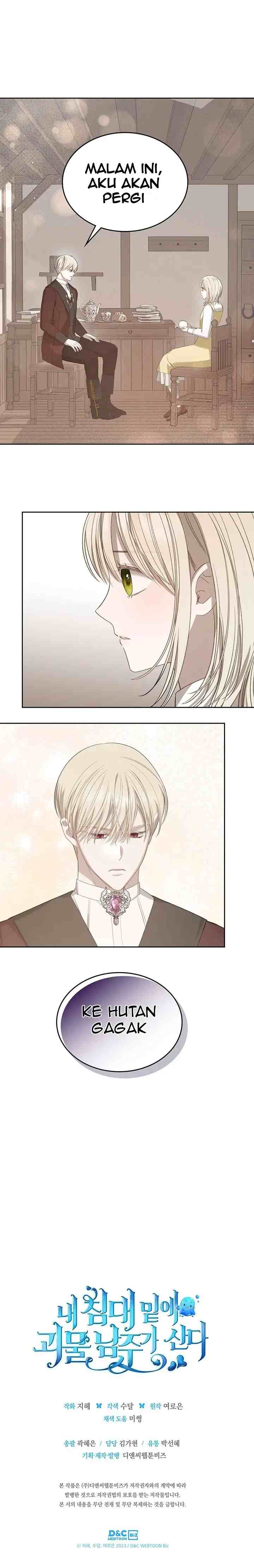 The Male Lead Monster Lives Under My Bed chapter 15 halaman 13