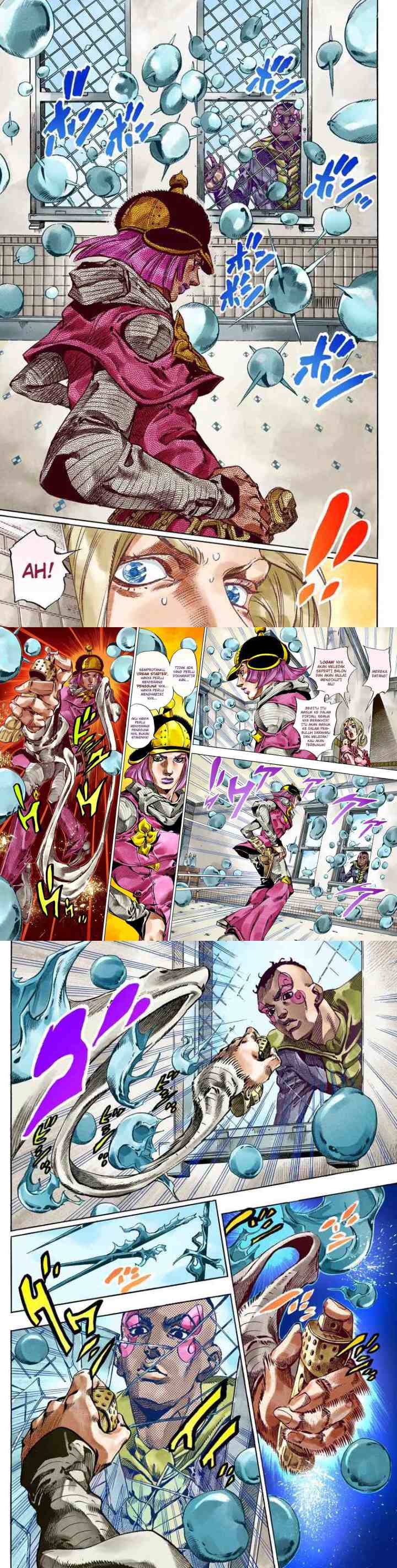 JoJo no Kimyou na Bouken - Steel Ball Run chapter 50 halaman 10