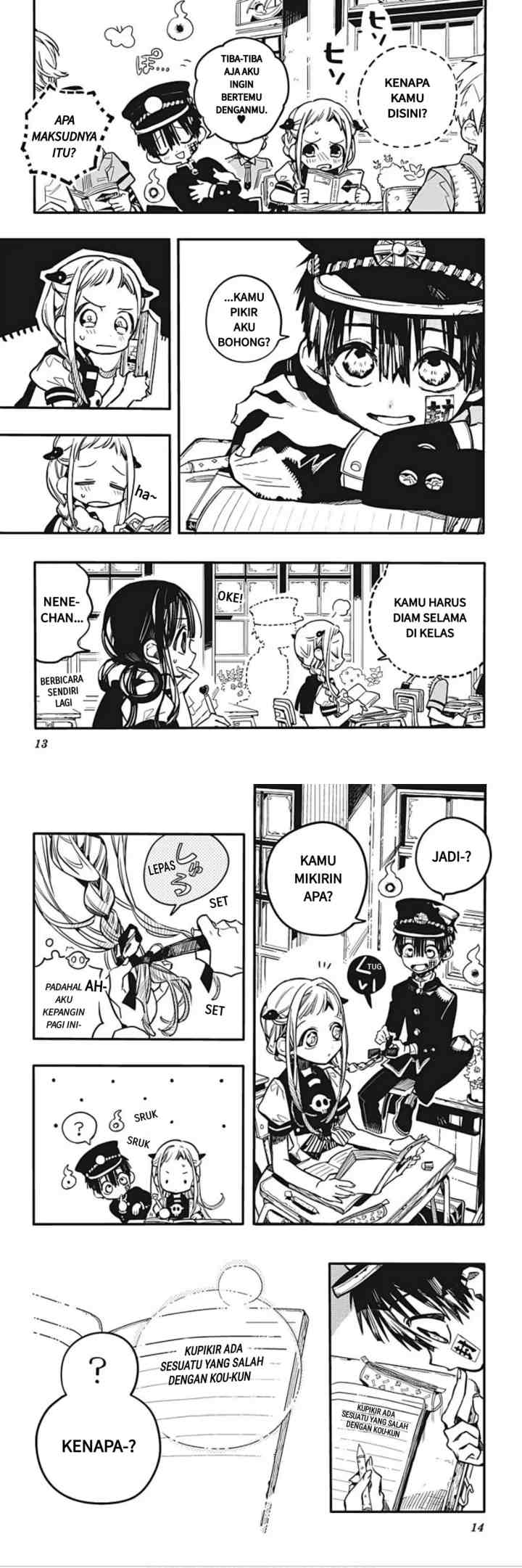 Jibaku Shounen Hanako-kun chapter 36 halaman 6