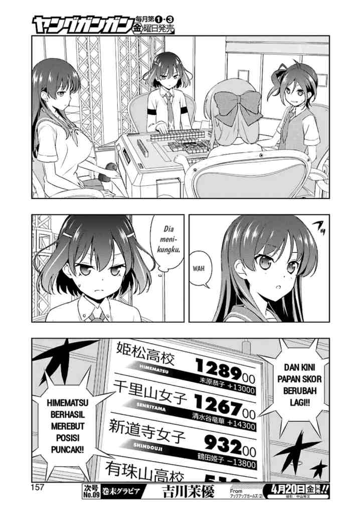 Saki chapter 188 halaman 9