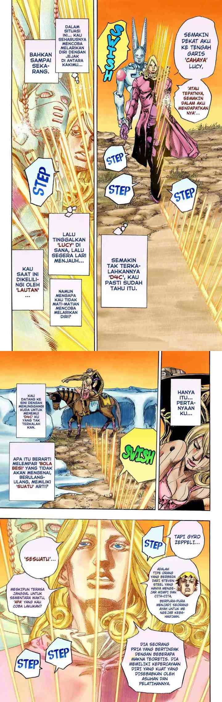 JoJo no Kimyou na Bouken - Steel Ball Run chapter 82 halaman 7