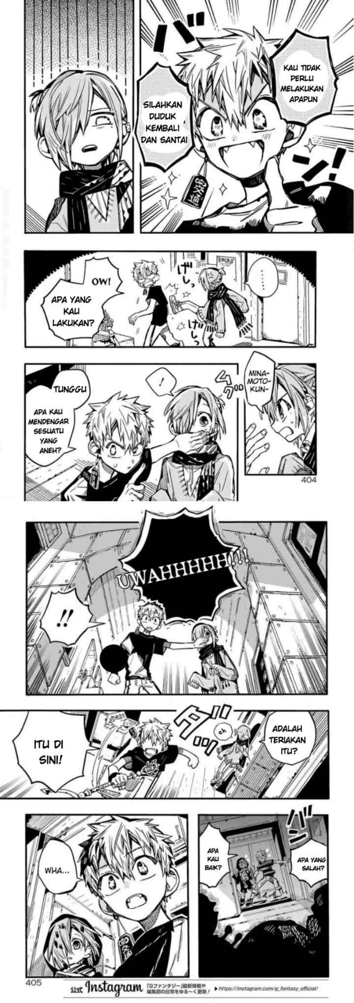Jibaku Shounen Hanako-kun chapter 65 halaman 8