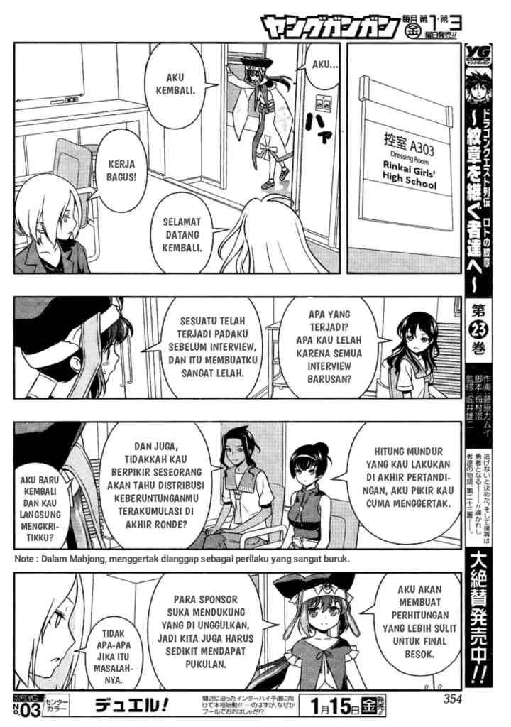 Saki chapter 153 halaman 11