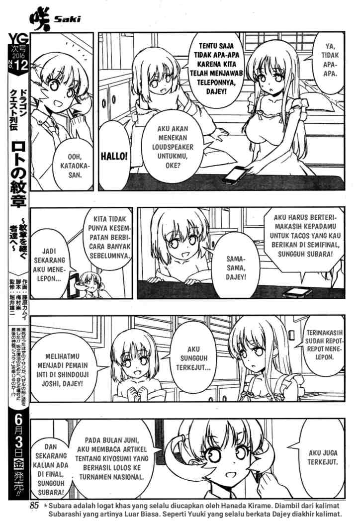 Saki chapter 159 halaman 7