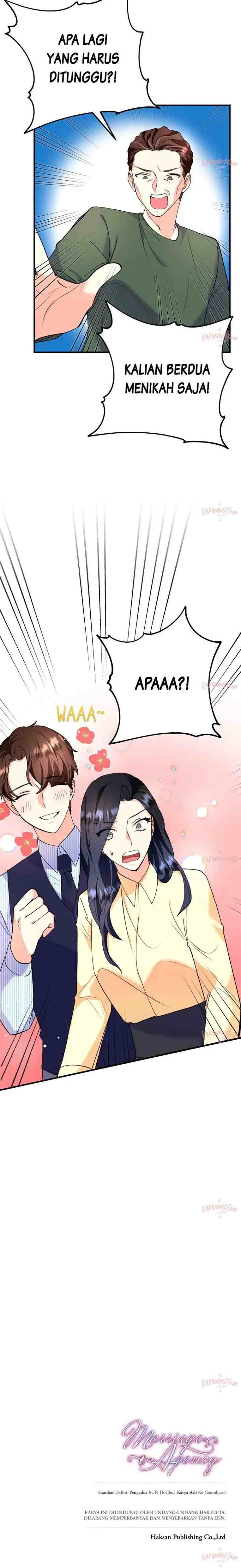 Marriage Agency chapter 9 halaman 19