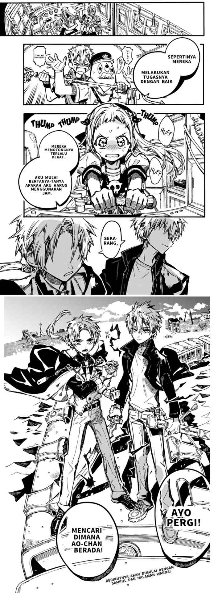 Jibaku Shounen Hanako-kun chapter 84 halaman 14