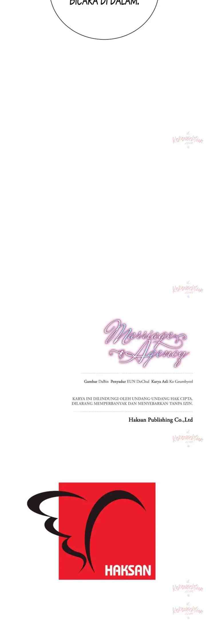 Marriage Agency chapter 8 halaman 20