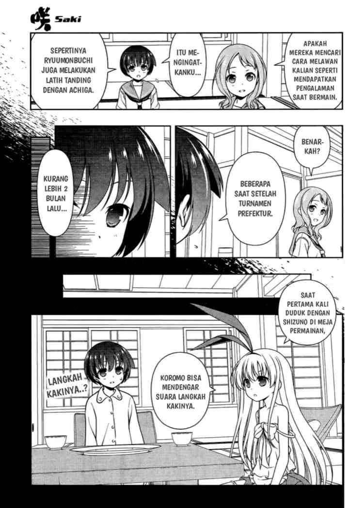 Saki chapter 155 halaman 6