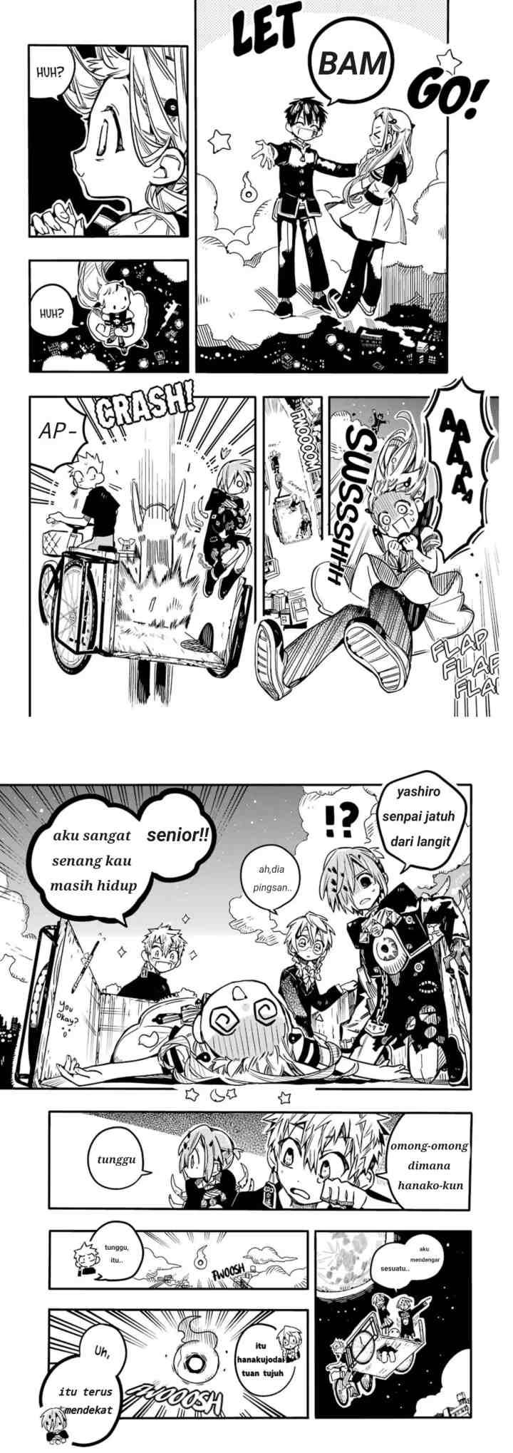 Jibaku Shounen Hanako-kun chapter 58 halaman 6