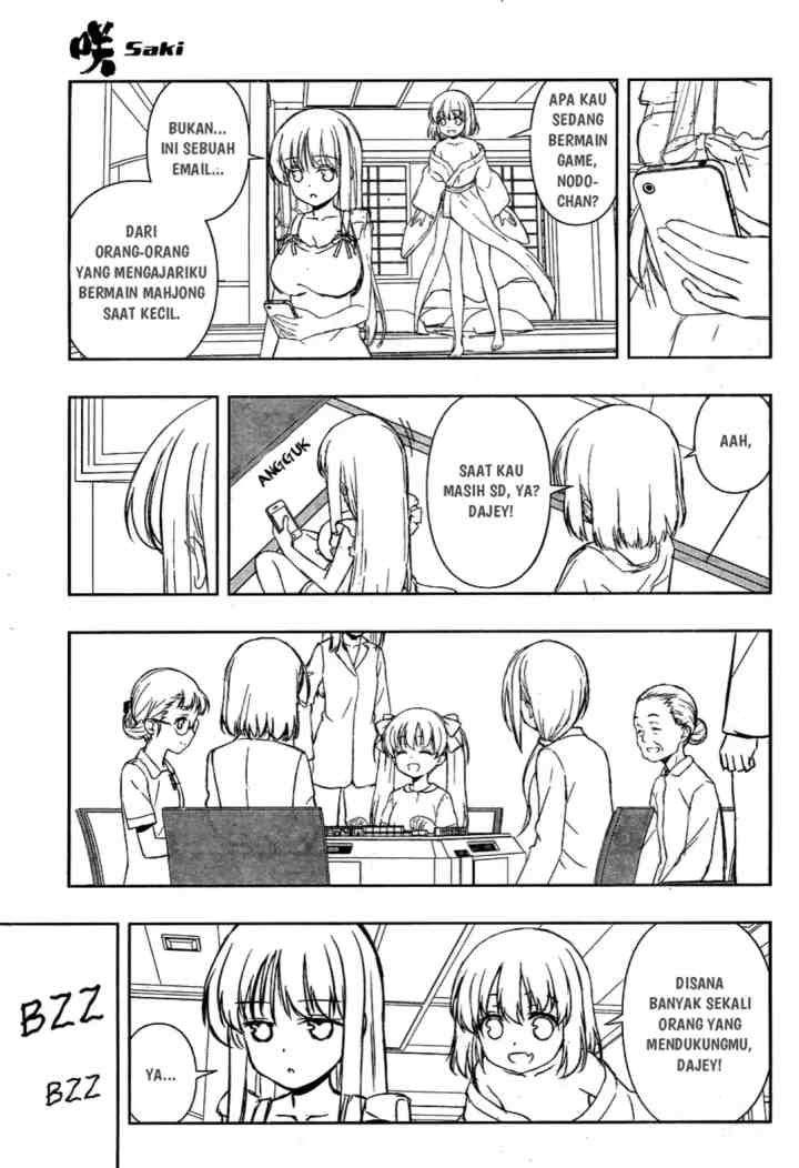Saki chapter 159 halaman 5