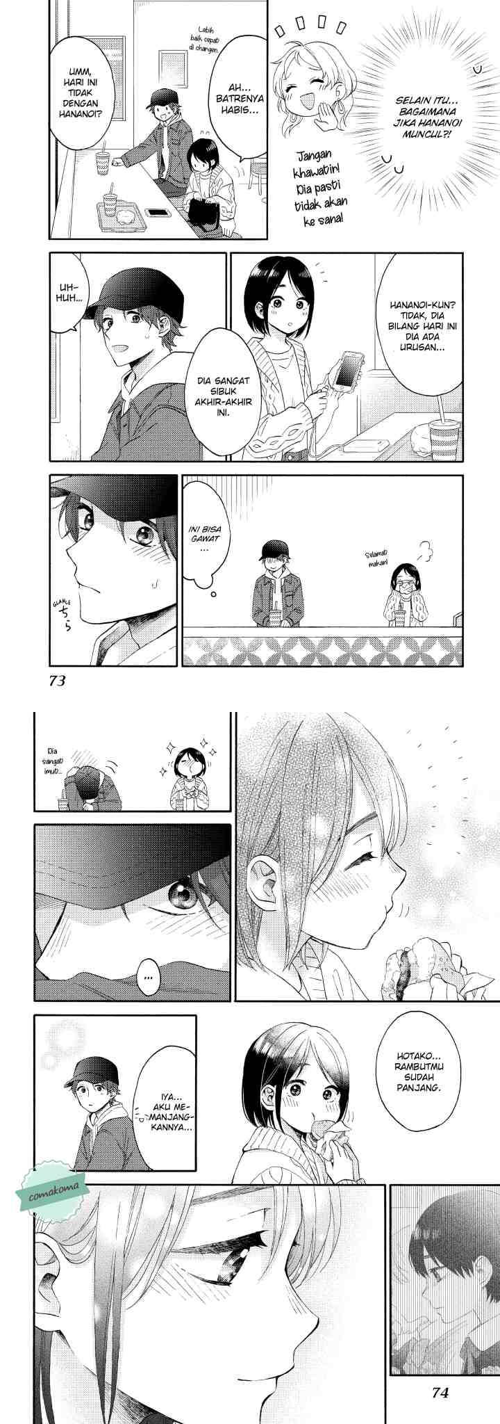 Hananoi-kun to Koi no Yamai chapter 38 halaman 15