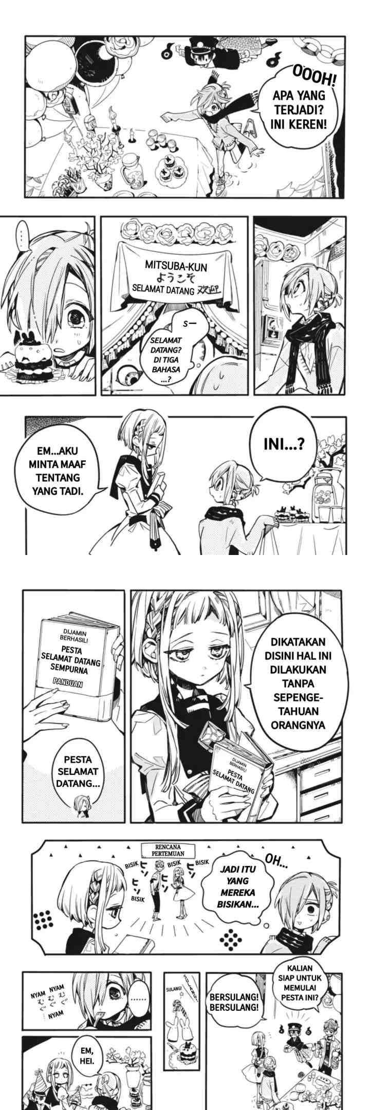 Jibaku Shounen Hanako-kun chapter 40 halaman 14