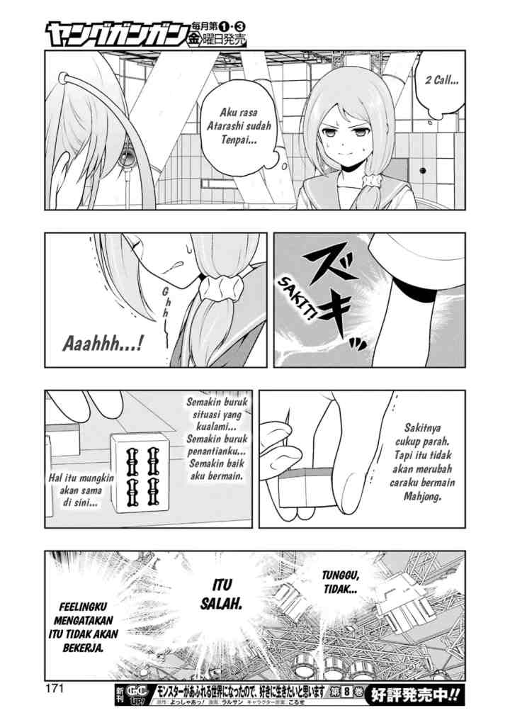 Saki chapter 250 halaman 8
