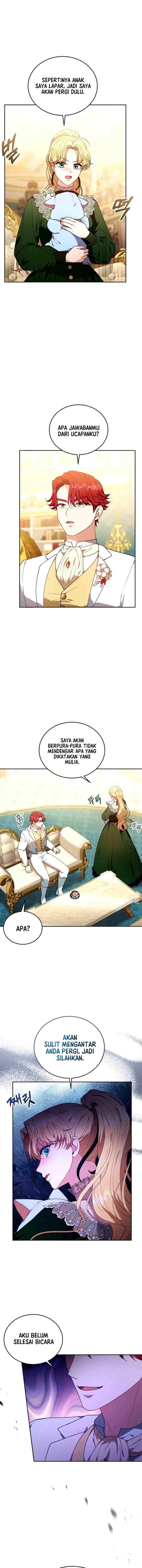I Am Trying To Divorce My Villain Husband, But We Have A Child chapter 77 halaman 11