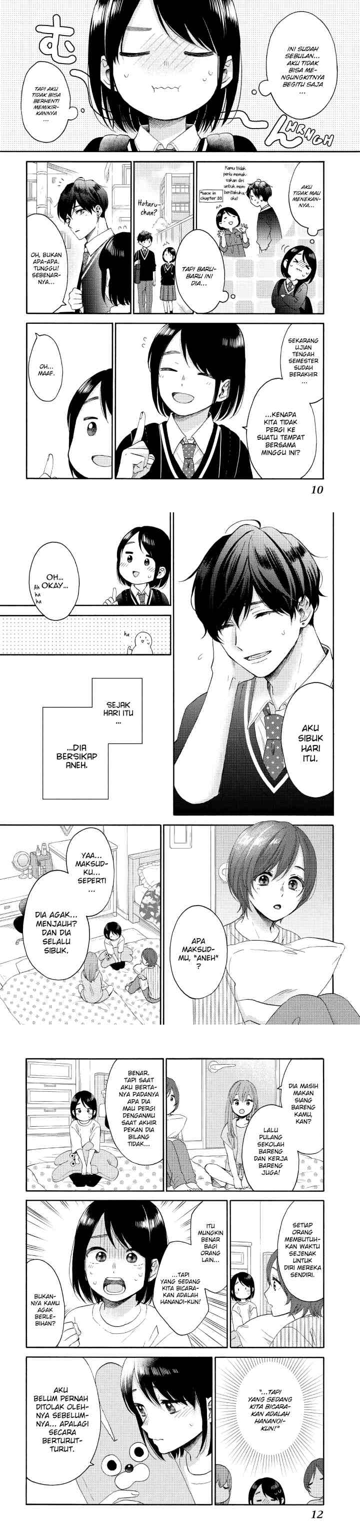 Hananoi-kun to Koi no Yamai chapter 37 halaman 4