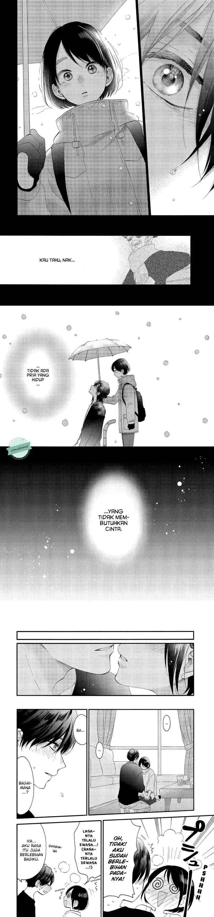Hananoi-kun to Koi no Yamai chapter 28 halaman 17