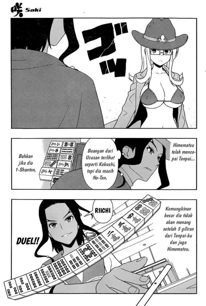 Saki chapter 140 halaman 11