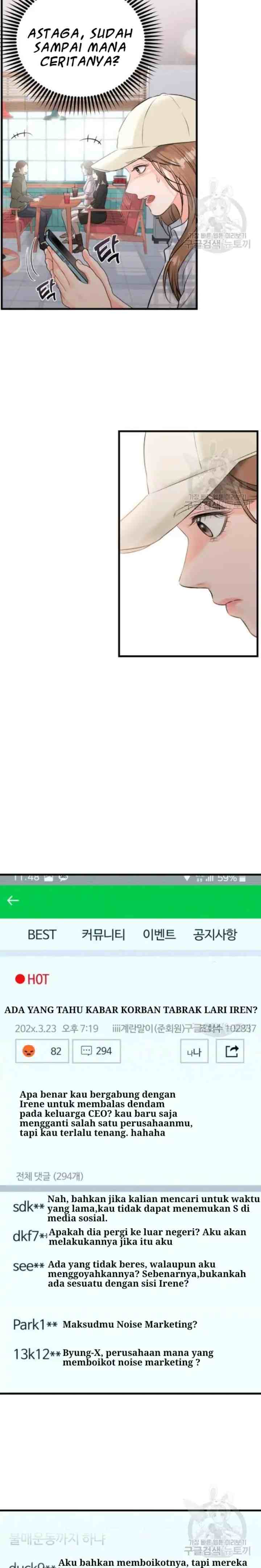 The Persimmon Secretary's Feelings Are Out Of Order chapter 44 halaman 8