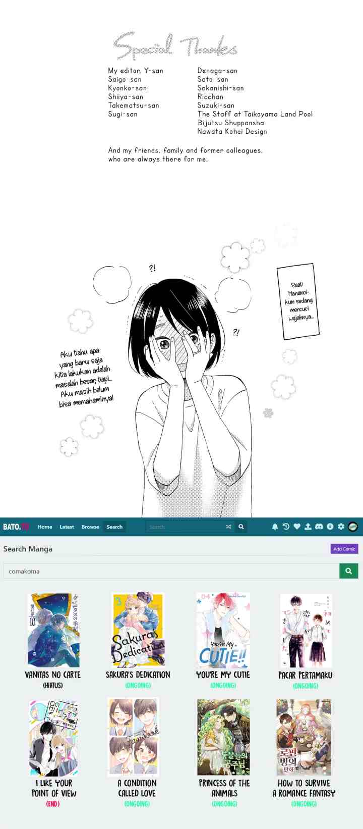 Hananoi-kun to Koi no Yamai chapter 28 halaman 19