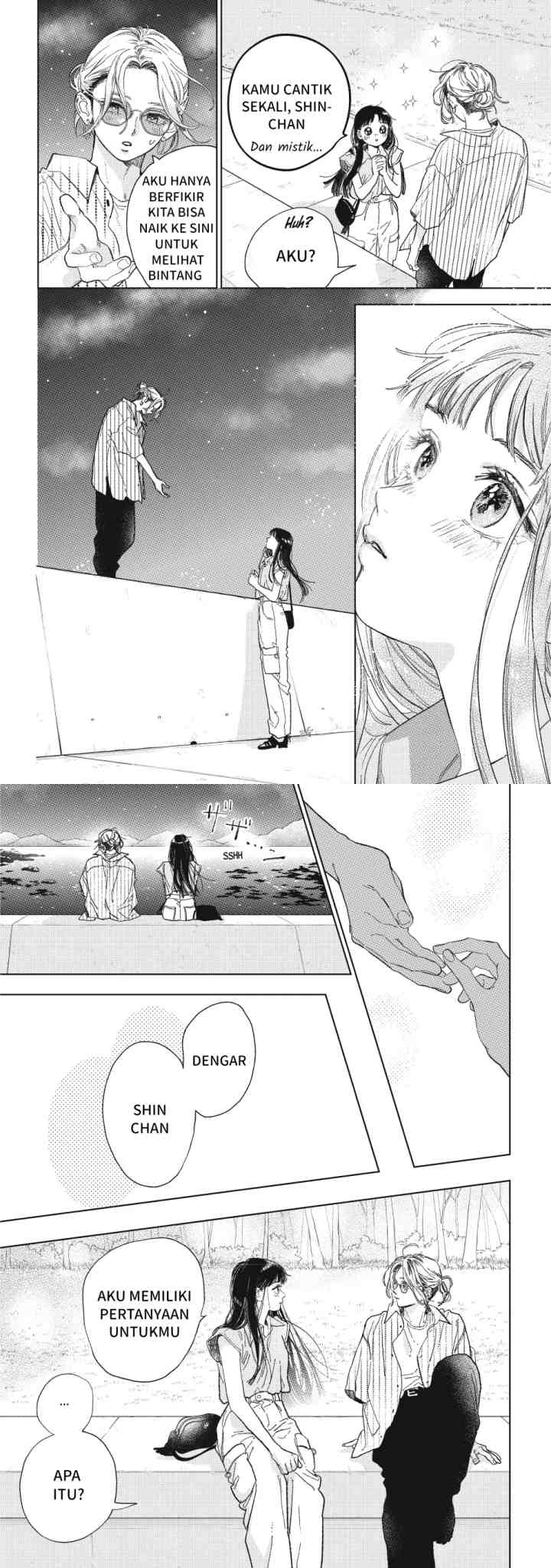 Yubisaki to Renren chapter 38 halaman 7