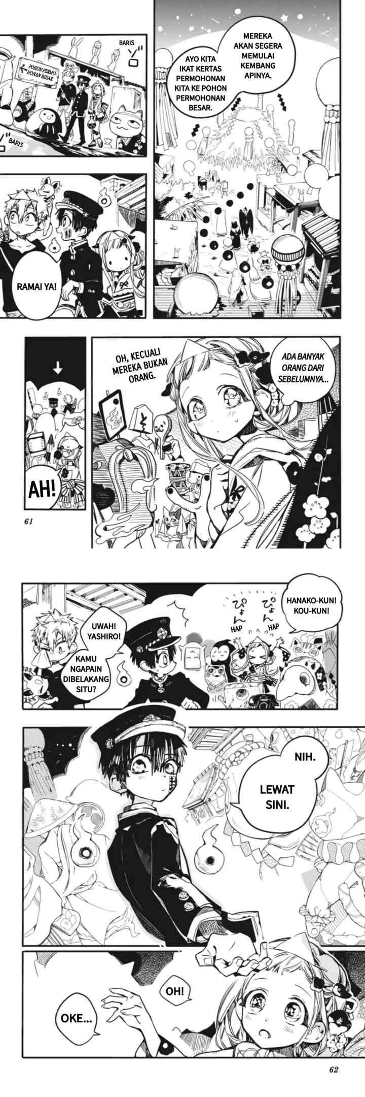 Jibaku Shounen Hanako-kun chapter 37 halaman 14