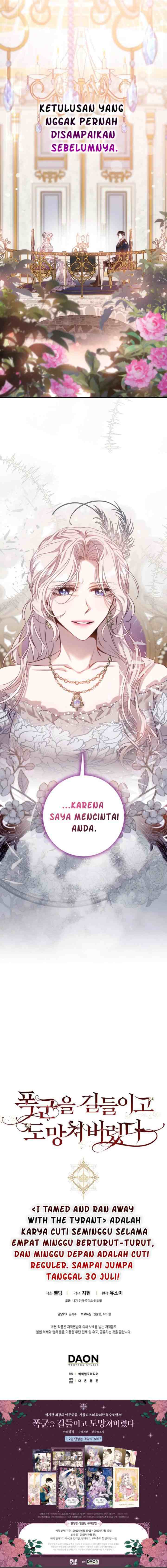 I Tamed a Tyrant and Ran Away chapter 84 halaman 13