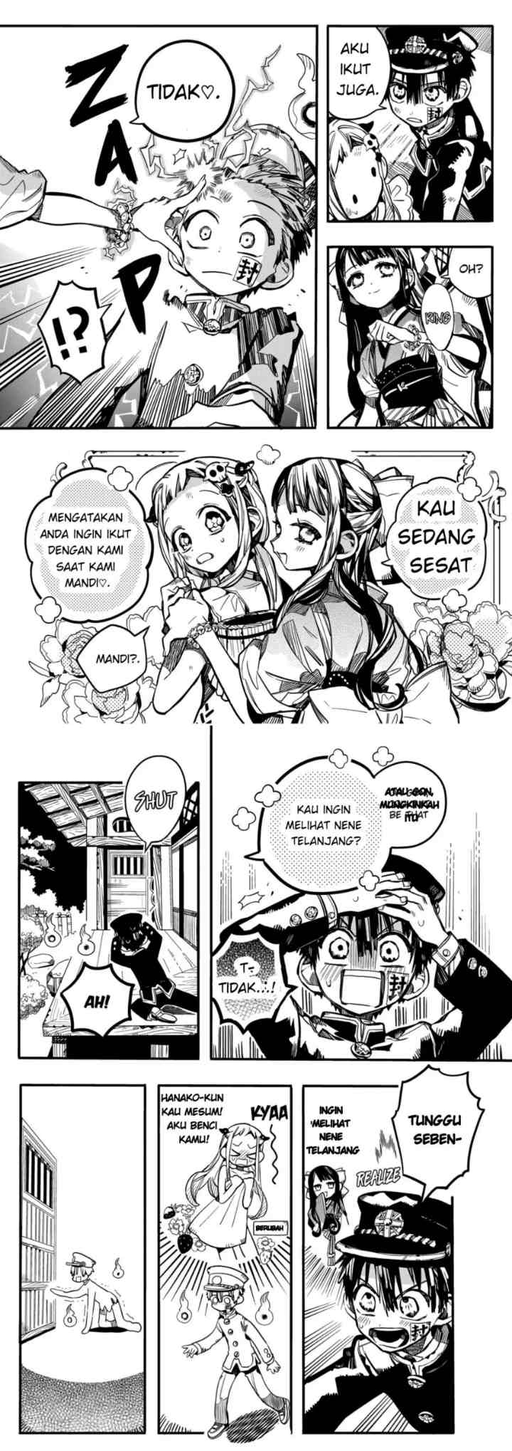Jibaku Shounen Hanako-kun chapter 66 halaman 13