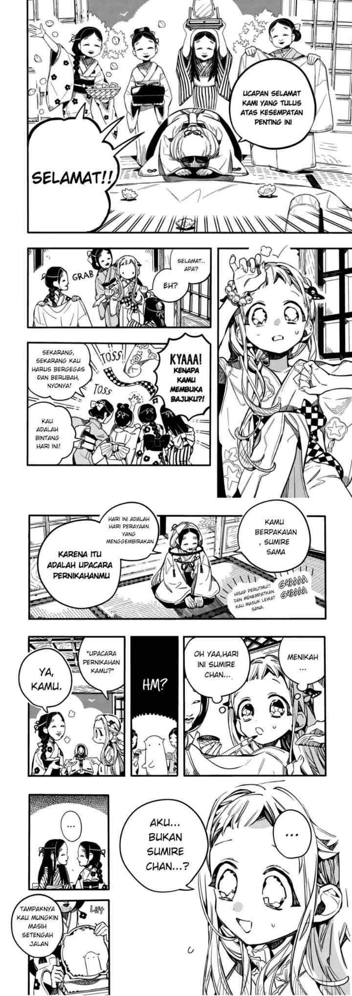 Jibaku Shounen Hanako-kun chapter 67 halaman 7