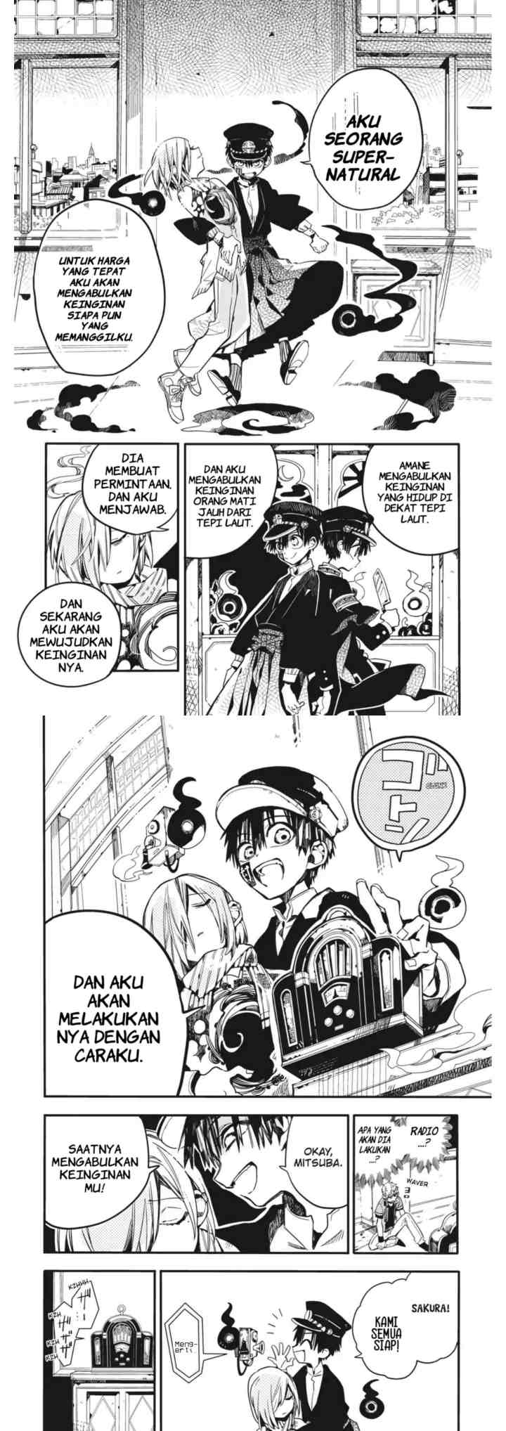Jibaku Shounen Hanako-kun chapter 19 halaman 10