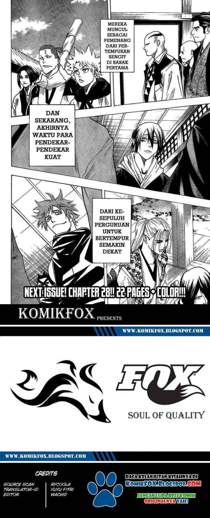 Gamaran chapter 27 halaman 11