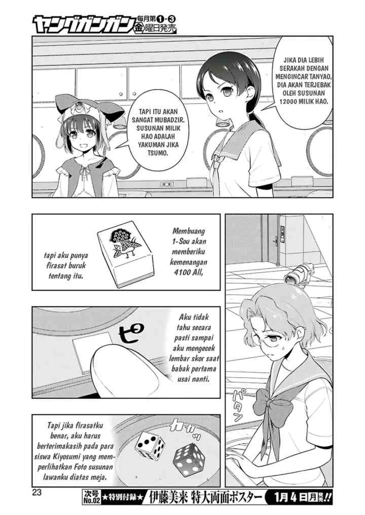Saki chapter 225 halaman 8