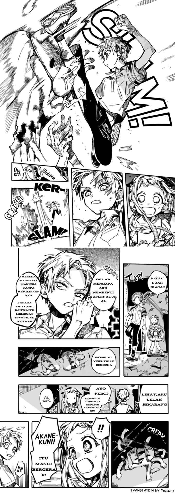 Jibaku Shounen Hanako-kun chapter 60 halaman 14