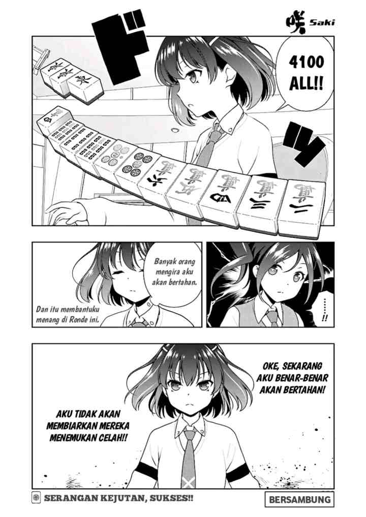 Saki chapter 184 halaman 14