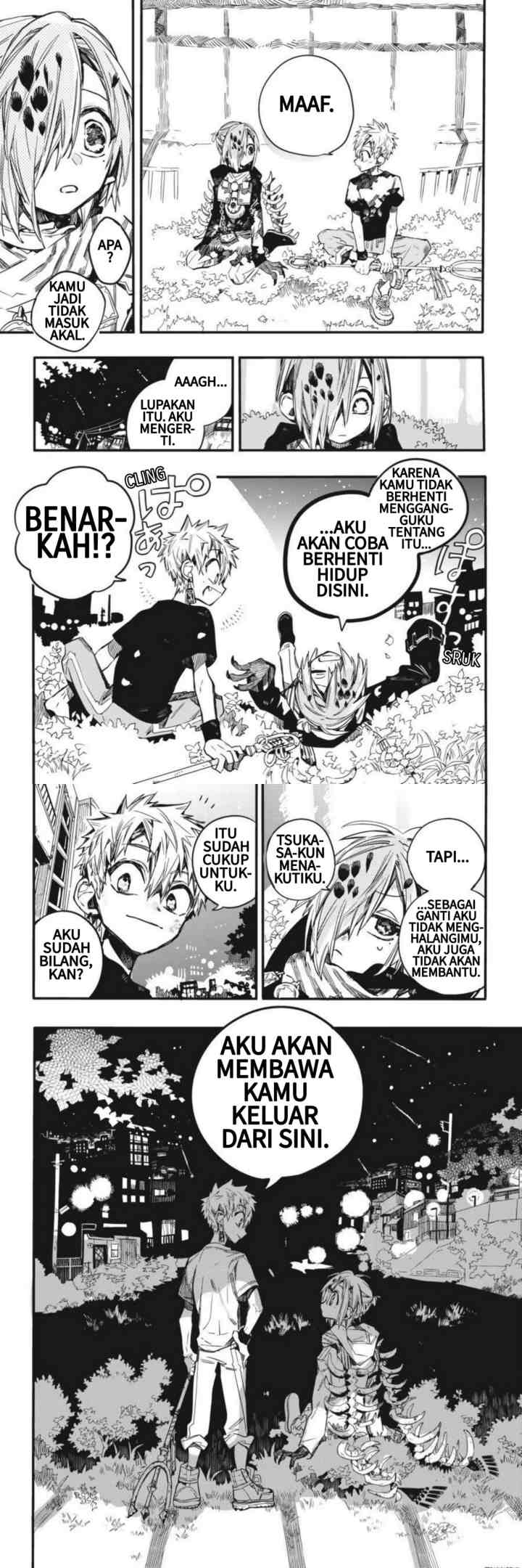 Jibaku Shounen Hanako-kun chapter 48 halaman 14