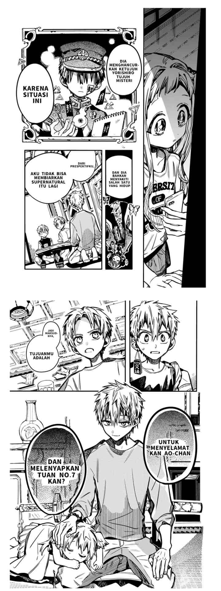 Jibaku Shounen Hanako-kun chapter 83 halaman 10