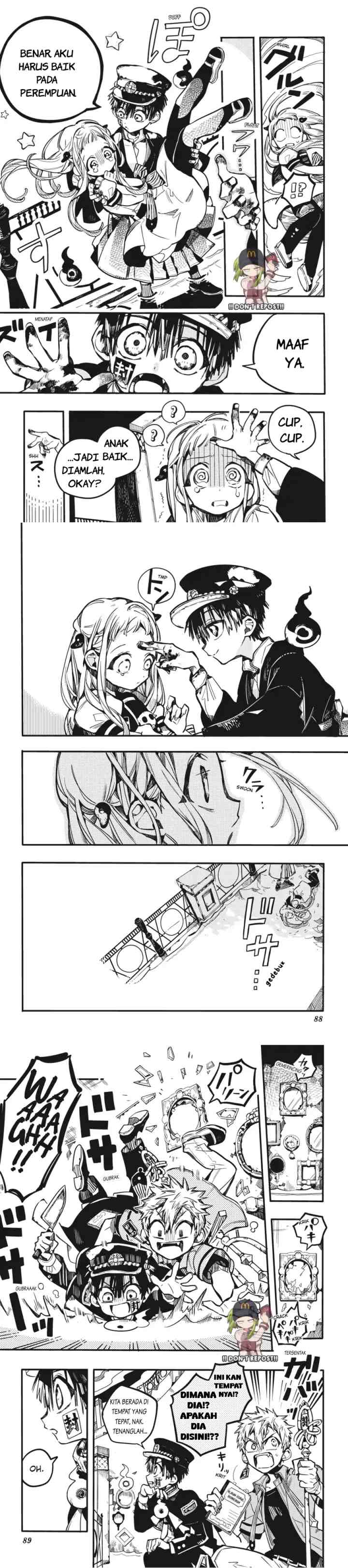 Jibaku Shounen Hanako-kun chapter 33 halaman 9
