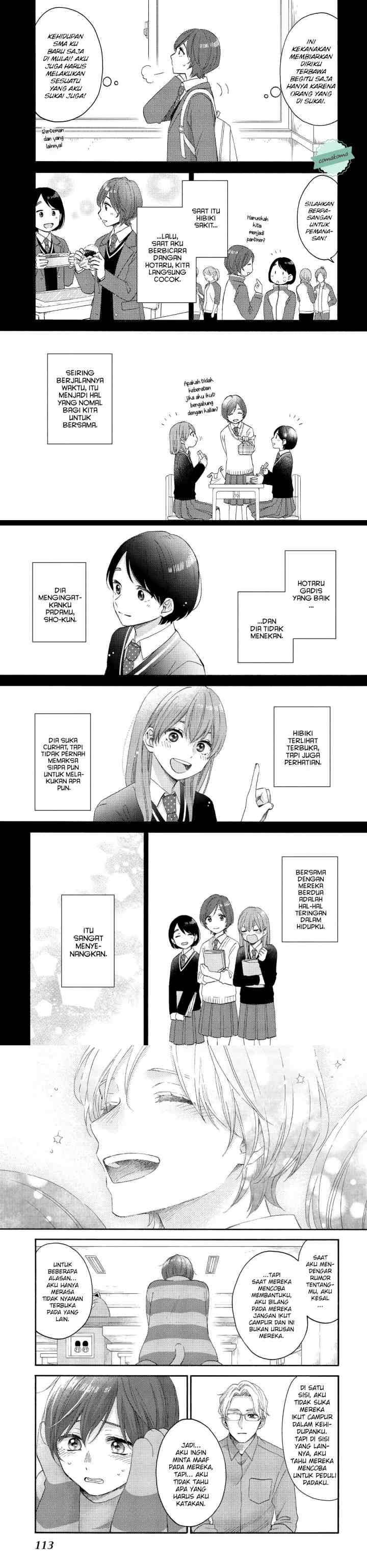 Hananoi-kun to Koi no Yamai chapter 35 halaman 9