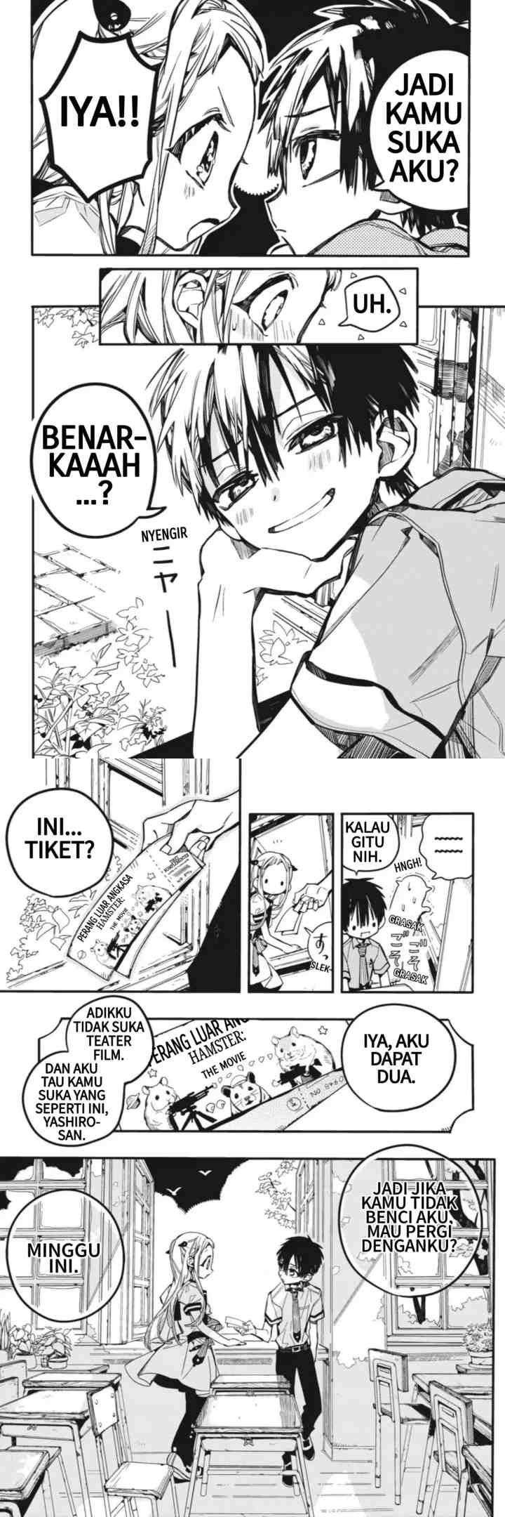 Jibaku Shounen Hanako-kun chapter 41 halaman 14