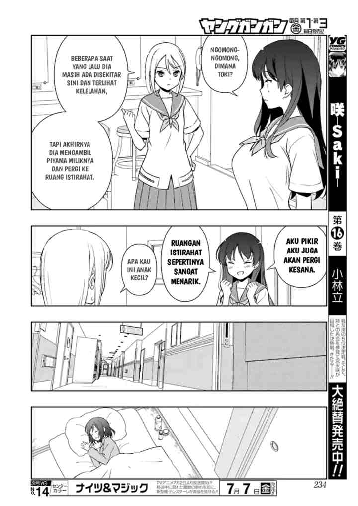 Saki chapter 177 halaman 8