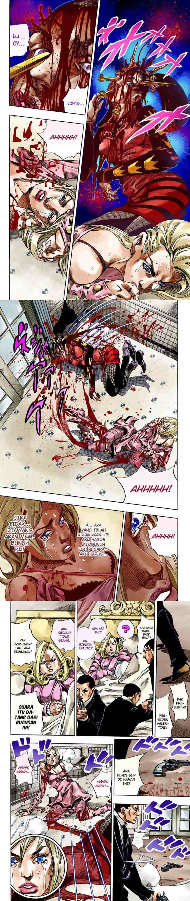 JoJo no Kimyou na Bouken - Steel Ball Run chapter 50 halaman 7