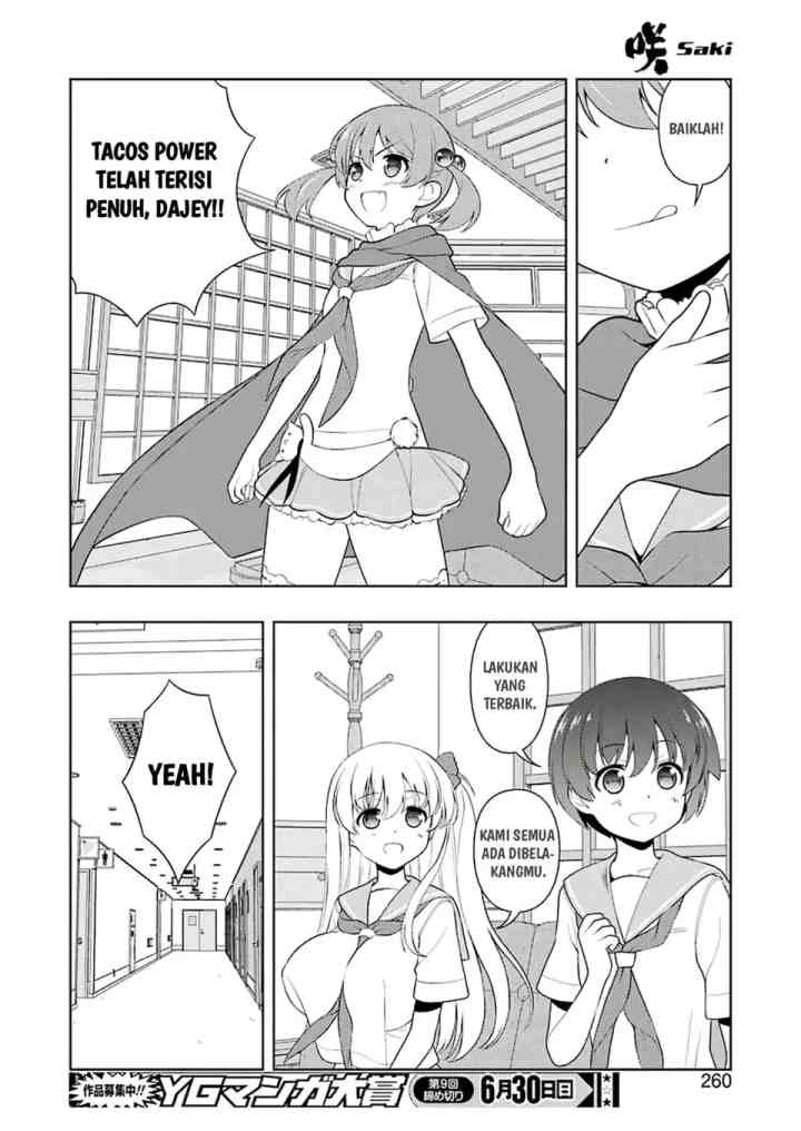Saki chapter 202 halaman 13