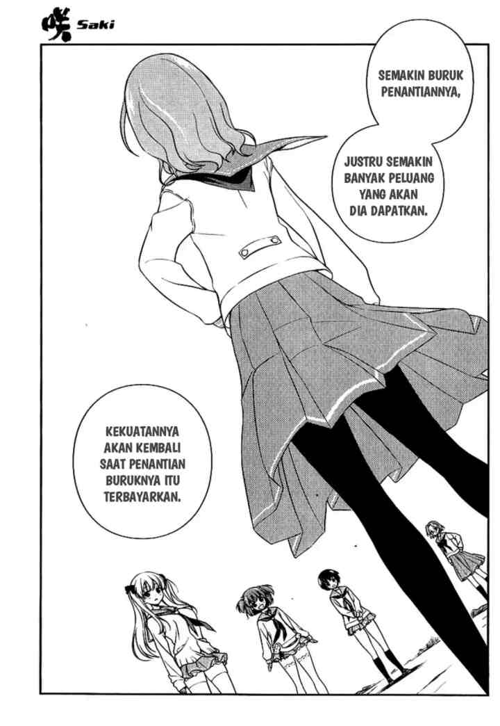 Saki chapter 127 halaman 4