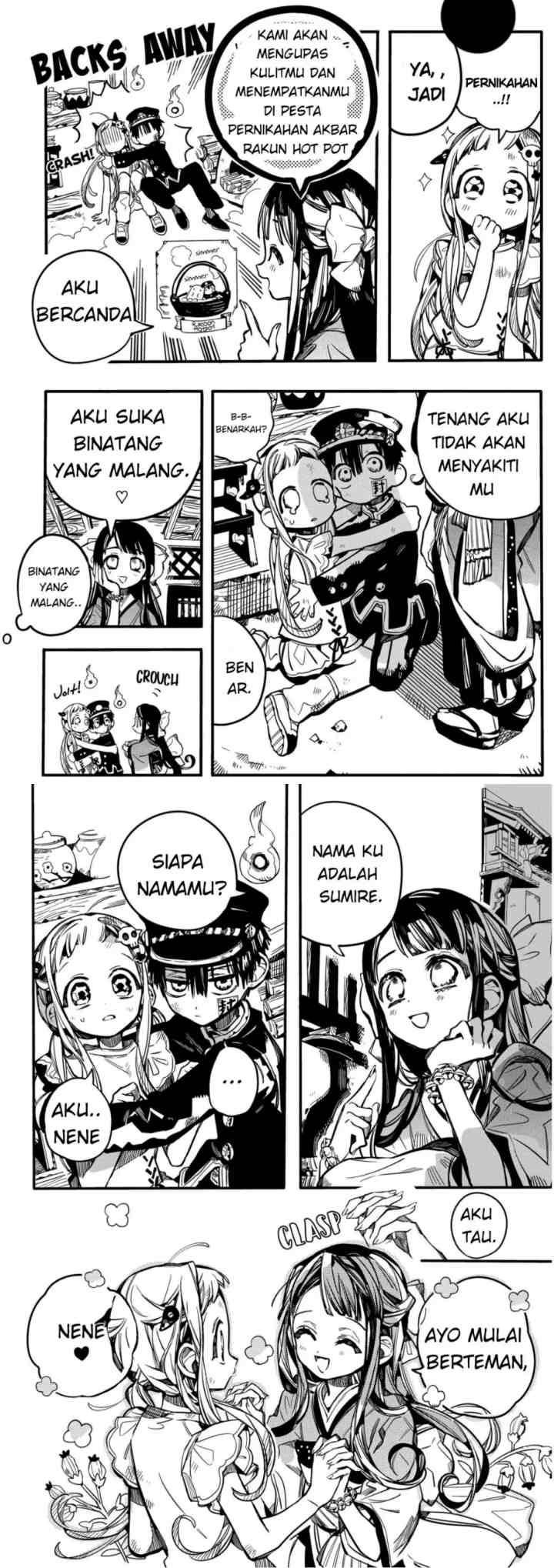 Jibaku Shounen Hanako-kun chapter 66 halaman 9