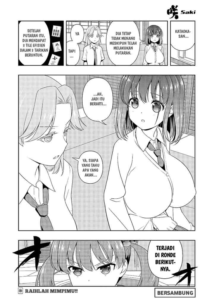 Saki chapter 209 halaman 14