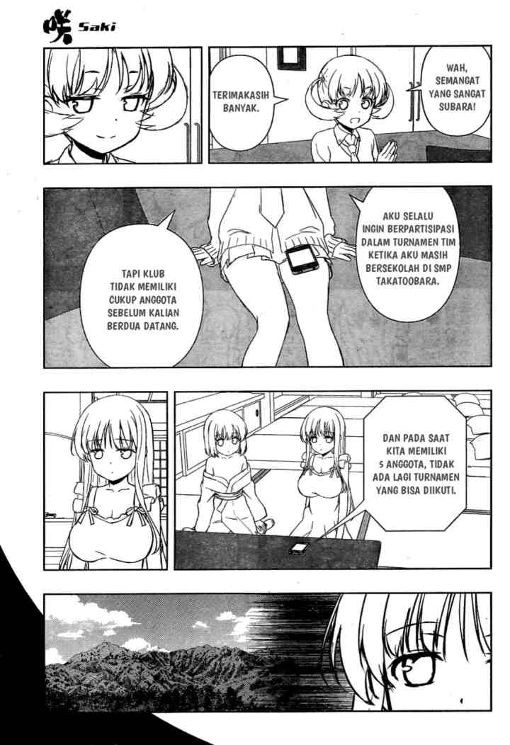 Saki chapter 159 halaman 9