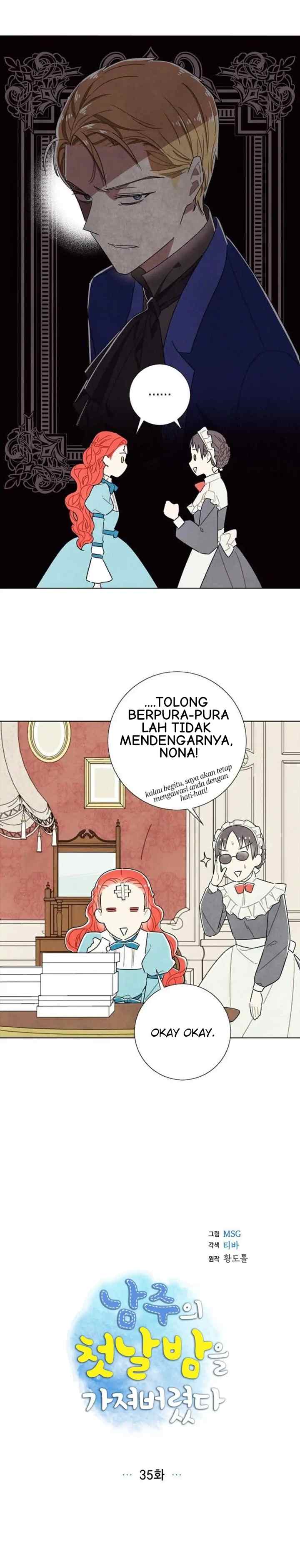 I Took the Male Lead's First Time chapter 35 halaman 5