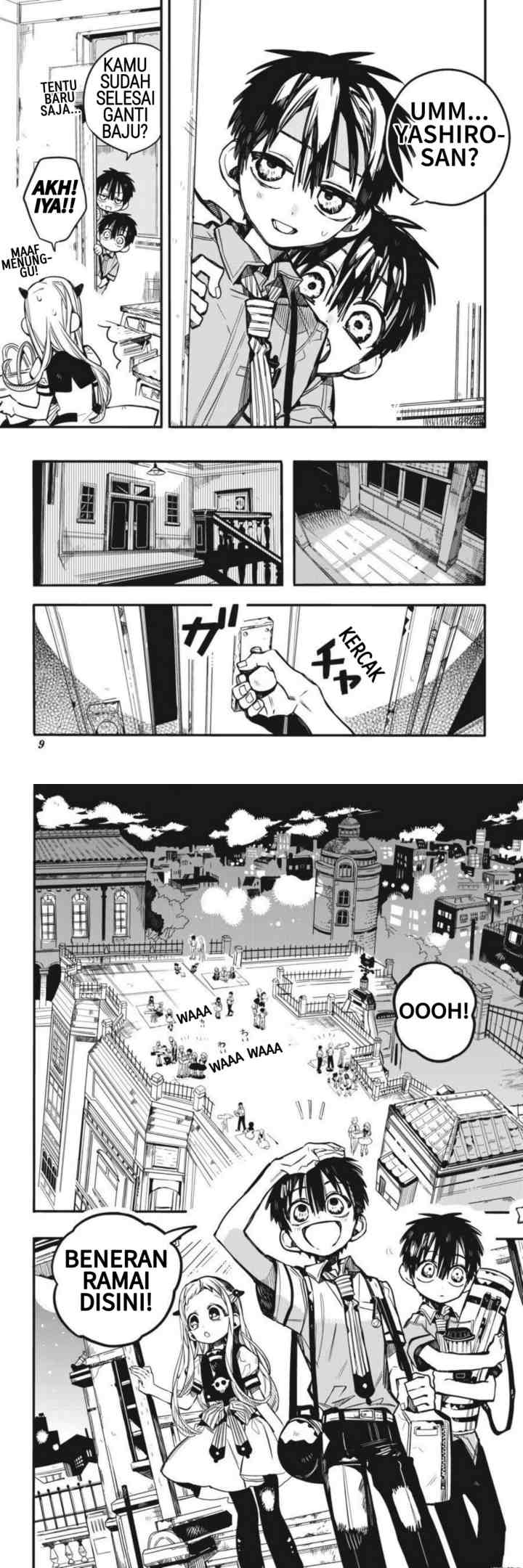 Jibaku Shounen Hanako-kun chapter 46 halaman 4